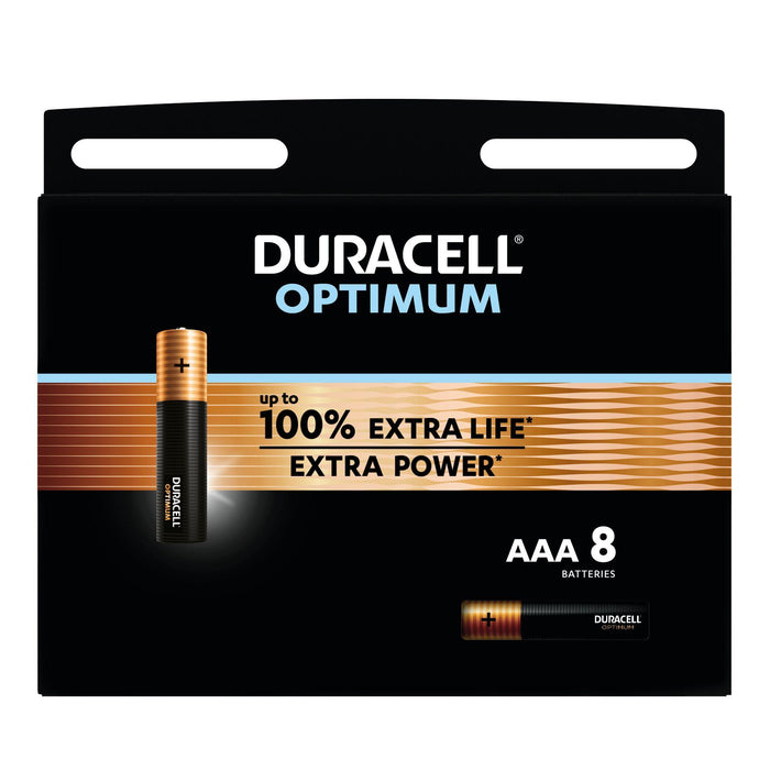 Alkaline battery DURACELL OPTIMUM MX2400 LR03 AAA /8 pcs. in blister/ 1.5V