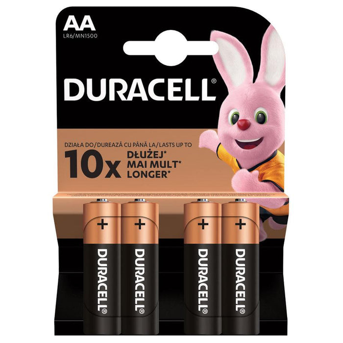 Alkaline battery DURACELL BASIC LR6 /4 pcs. in blister/ 1.5V