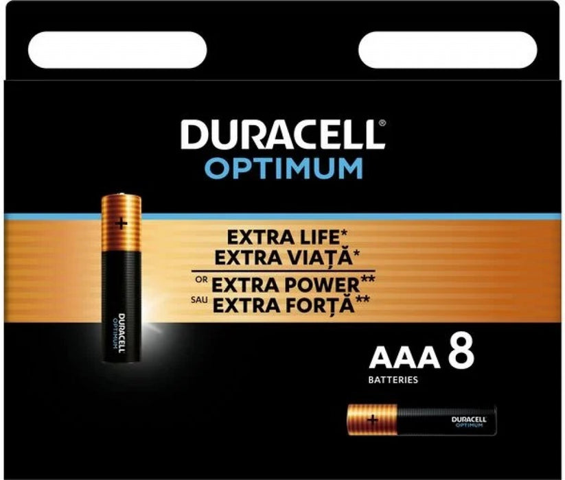 Duracell OPTIMUM AAA 8 batteries