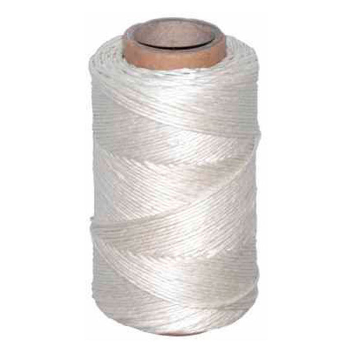 LINEN ROPE 1MM 120M POLISHED WHITE DURALINE
