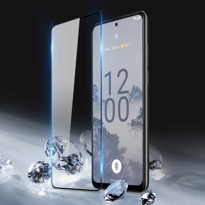 Dux Ducis 10D Tempered Glass Nokia X30 9H tempered glass with black frame - Cell phone tempered glass<<<HurtelXML