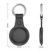 Dux Ducis 4pcs set Silicone flexible cover keychain loop case for Apple AirTag (Black / Green / Pink / Blue) - Cell