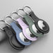 Dux Ducis 4pcs set Silicone flexible cover keychain loop case for Apple AirTag (Black / Green / Pink / Blue) - Cell