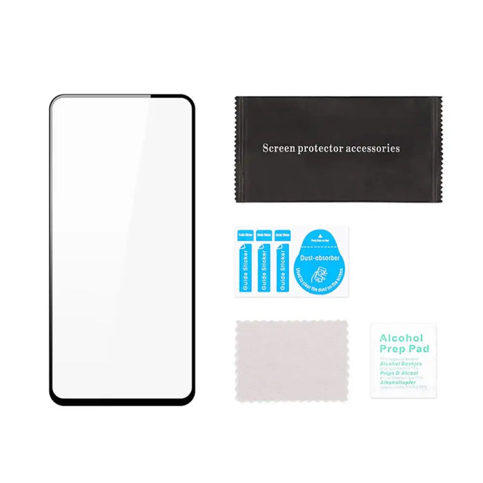 Dux Ducis 9D Tempered Glass Tempered Glass for Xiaomi 12 Lite 9H with Black Frame - Cell phone tempered