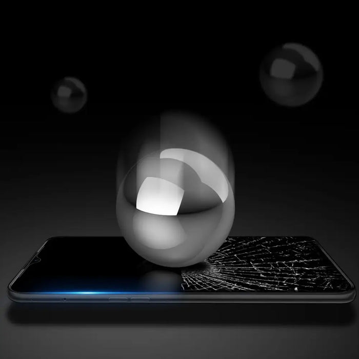 Dux Ducis 9D Tempered Glass full screen 9H tempered glass with frame Realme C35 black (case friendly) - Cell phone