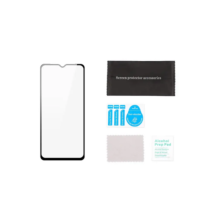 Dux Ducis 9D Tempered Glass full screen 9H tempered glass with frame Realme C35 black (case friendly) - Cell phone