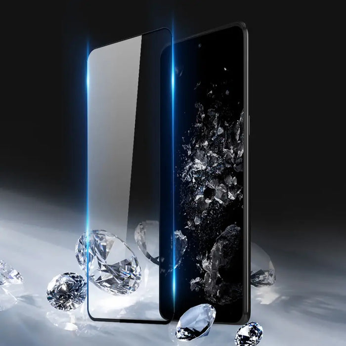 Dux Ducis 9D Tempered Glass Screen Protector for OnePlus 10T / OnePlus Ace Pro 9H with Black Frame - Cell phone