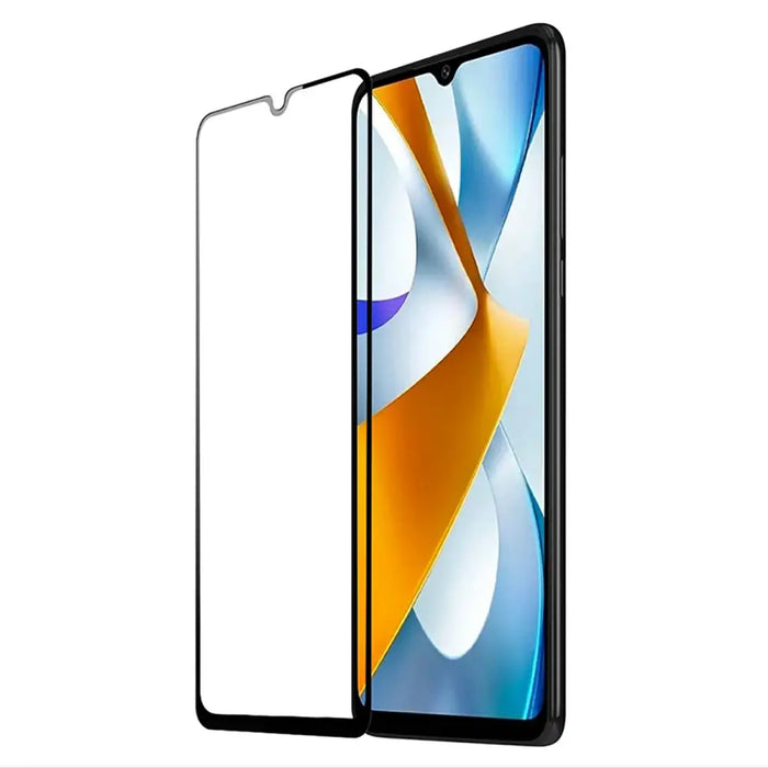 Dux Ducis 9D Tempered Glass Screen Protector for Xiaomi Poco C40 9H with Black Frame - Cell phone tempered