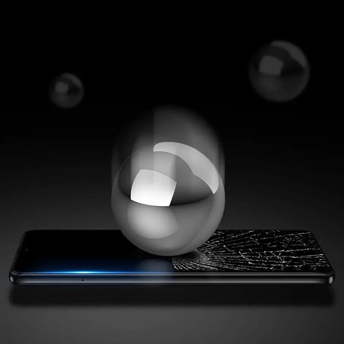 Dux Ducis 9D Tempered Glass Screen Protector for Xiaomi Poco C40 9H with Black Frame - Cell phone tempered