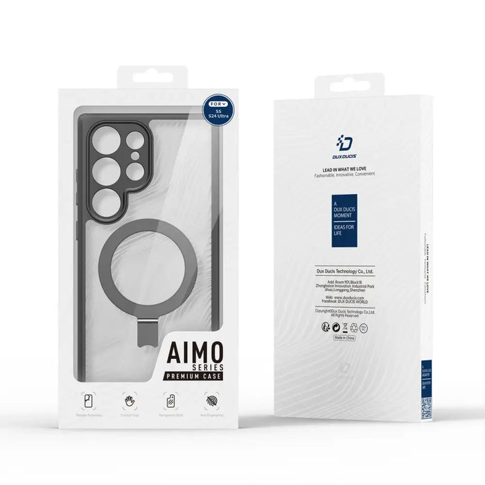 Dux Ducis Aimo Mag armored MagSafe case for Samsung Galaxy S24 Ultra - black - Cell phone cases and covers<<<HurtelXML