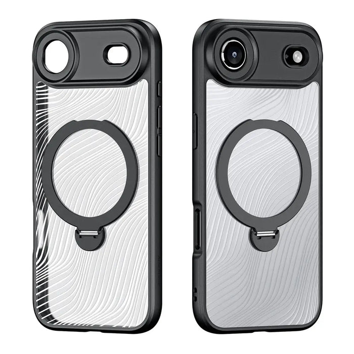 Dux Ducis Aimo Mag Case with Magnetic Ring and Stand for iPhone 17 Air – Black - Cell phone cases and covers<<<HurtelXML