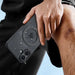 Dux Ducis Aimo Mag case with MagSafe and stand for iPhone 16 - black - Cell phone cases and covers<<<HurtelXML