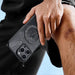 Dux Ducis Aimo Mag Case with MagSafe and Stand for iPhone 16 Pro - Black - Cell phone cases and covers<<<HurtelXML
