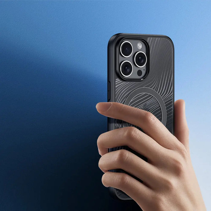 Dux Ducis Aimo Mag Case with MagSafe for iPhone 16 Pro - Black - Cell phone cases and covers<<<HurtelXML