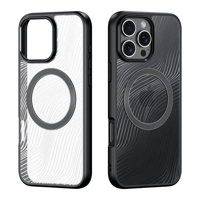 Dux Ducis Aimo Mag case with MagSafe for iPhone 16 Pro Max - black - Cell phone cases and covers<<<HurtelXML