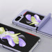 Dux Ducis Bril leather case for Samsung Galaxy Z Flip 5 5G - purple - Cell phone cases and covers<<<HurtelXML