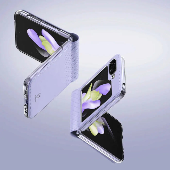 Dux Ducis Bril leather case for Samsung Galaxy Z Flip 5 5G - purple - Cell phone cases and covers<<<HurtelXML