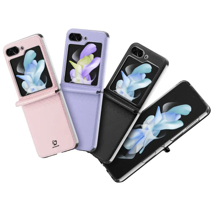 Dux Ducis Bril leather case for Samsung Galaxy Z Flip 5 5G - purple - Cell phone cases and covers<<<HurtelXML