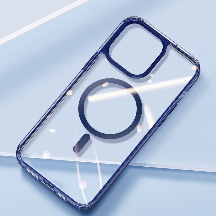 Dux Ducis Clin2 case for iPhone 14 Pro magnetic MagSafe cover blue - Cell phone cases and covers<<<HurtelXML