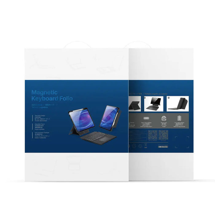 Dux Ducis (DK series) Keyboard Case for Samsung Tab S10 FE+ (Plus) - Black - Cell phone cases and covers<<<HurtelXML