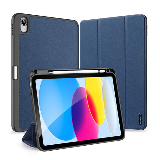 Dux Ducis Domo case iPad 10.9’’ 2022 (10th generation) smart cover stand blue - Cell phone cases and covers<<<HurtelXML