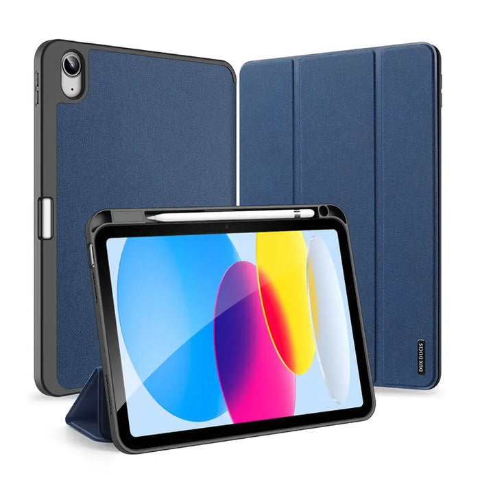 Dux Ducis Domo case iPad 10.9’’ 2022 (10th generation) smart cover stand blue - Cell phone cases and covers<<<HurtelXML
