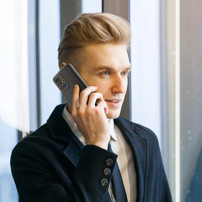 Dux Ducis Fino case cover covered with nylon material Xiaomi Redmi 10 green - Cell phone cases and covers<<<HurtelXML