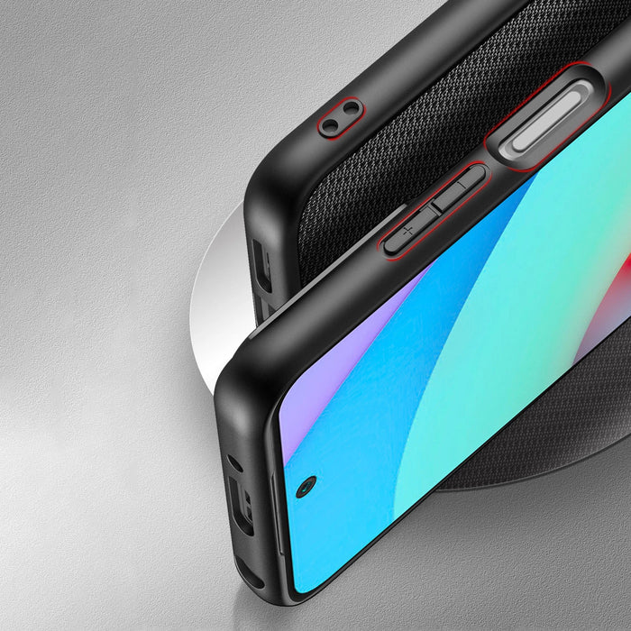 Dux Ducis Fino case cover covered with nylon material Xiaomi Redmi 10 blue - Cell phone cases and covers<<<HurtelXML
