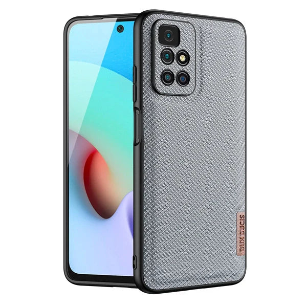 Dux Ducis Fino case cover covered with nylon material Xiaomi Redmi 10 blue - Cell phone cases and covers<<<HurtelXML