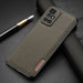 Dux Ducis Fino case cover covered with nylon material Xiaomi Redmi 10 green - Cell phone cases and covers<<<HurtelXML