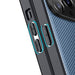 Dux Ducis Fino case cover iPhone 14 Pro Max blue nylon - Cell phone cases and covers<<<HurtelXML