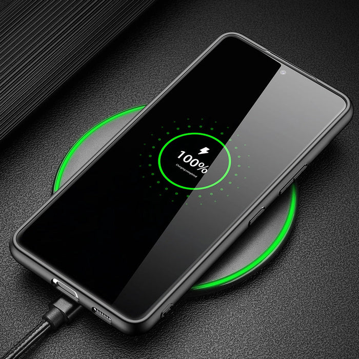 Dux Ducis Fino case cover nylon material Samsung Galaxy S22 + (S22 Plus) black - Cell phone cases and covers<<<HurtelXML