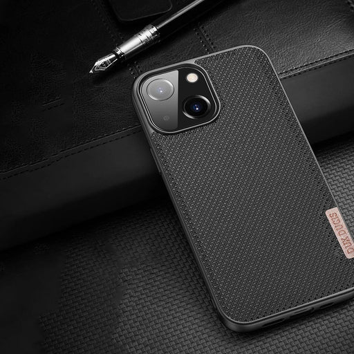 Dux Ducis Fino case covered with nylon material for iPhone 13 mini green - Cell phone cases and covers<<<HurtelXML