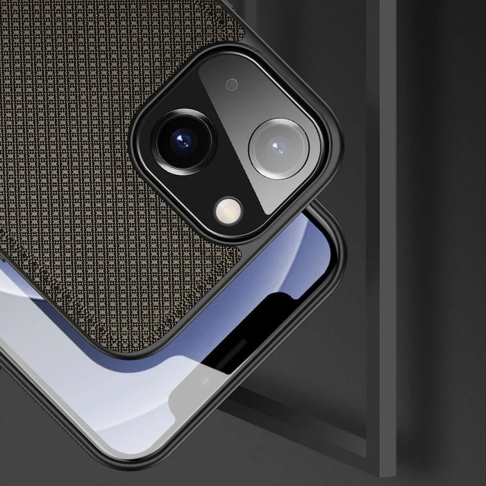 Dux Ducis Fino case covered with nylon material for iPhone 13 mini green - Cell phone cases and covers<<<HurtelXML