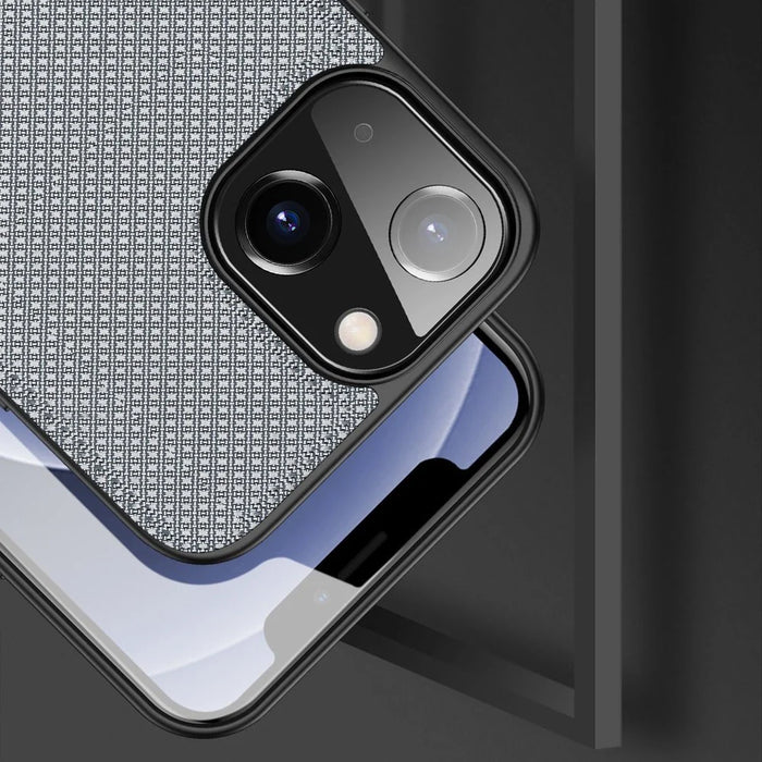 Dux Ducis Fino case covered with nylon material for iPhone 13 mini gray - Cell phone cases and covers<<<HurtelXML