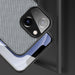 Dux Ducis Fino case covered with nylon material for iPhone 13 mini gray - Cell phone cases and covers<<<HurtelXML
