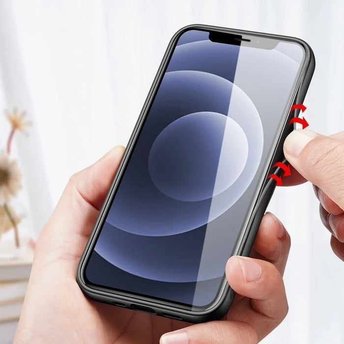 Dux Ducis Fino case covered with nylon material for iPhone 13 mini gray - Cell phone cases and covers<<<HurtelXML