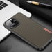 Dux Ducis Fino case covered with nylon material for iPhone 13 Pro Max gray - Cell phone cases and covers<<<HurtelXML
