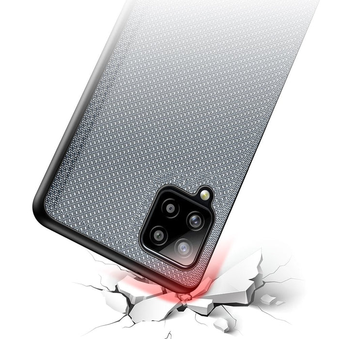 Dux Ducis Fino case covered with nylon material for Samsung Galaxy A42 5G gray - Cell phone cases and covers<<<HurtelXML
