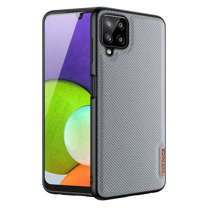 Dux Ducis Fino case covered with nylon material for Samsung Galaxy A22 4G gray - Cell phone cases and covers<<<HurtelXML