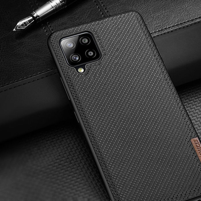 Dux Ducis Fino case covered with nylon material for Samsung Galaxy A42 5G gray - Cell phone cases and covers<<<HurtelXML