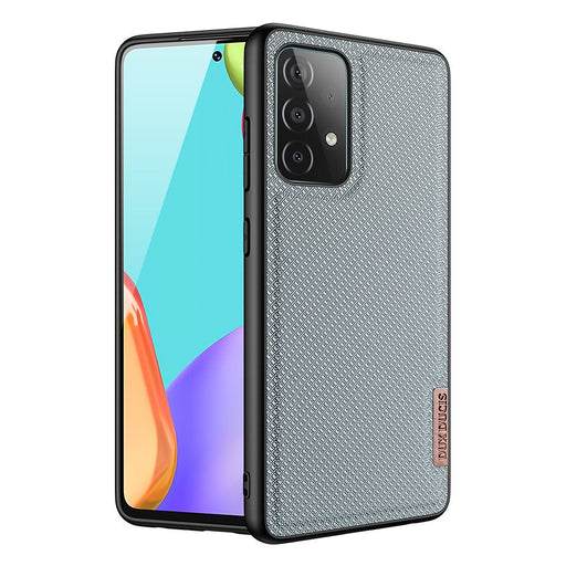 Dux Ducis Fino case covered with nylon material for Samsung Galaxy A72 4G gray - Cell phone cases and covers<<<HurtelXML