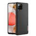 Dux Ducis Fino case covered with nylon material for Samsung Galaxy A42 5G black - Cell phone cases