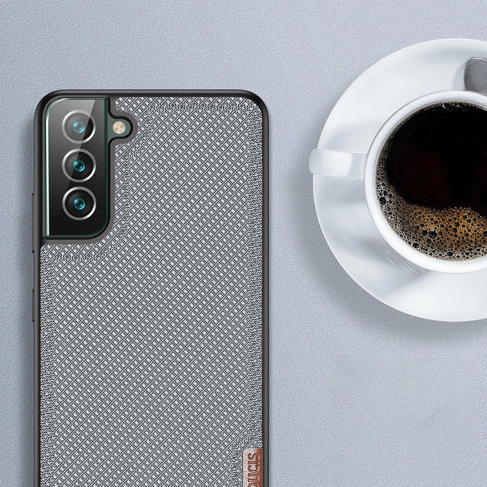 Dux Ducis Fino case is made of nylon material for Samsung Galaxy S22 + (S22 Plus) green - Cell phone cases