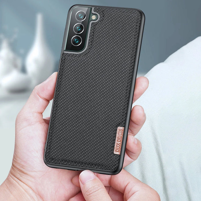 Dux Ducis Fino case is made of nylon material for Samsung Galaxy S22 + (S22 Plus) green - Cell phone cases