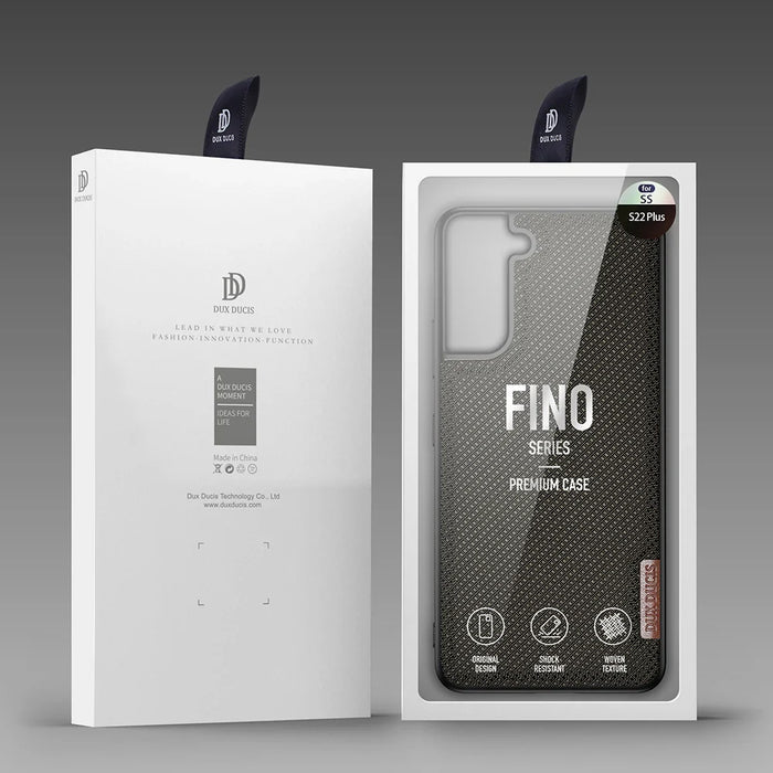 Dux Ducis Fino case is made of nylon material for Samsung Galaxy S22 + (S22 Plus) green - Cell phone cases