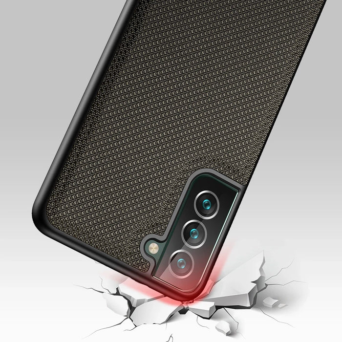 Dux Ducis Fino case is made of nylon material for Samsung Galaxy S22 + (S22 Plus) green - Cell phone cases