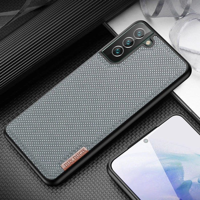 Dux Ducis Fino case is made of nylon material for Samsung Galaxy S22 + (S22 Plus) green - Cell phone cases