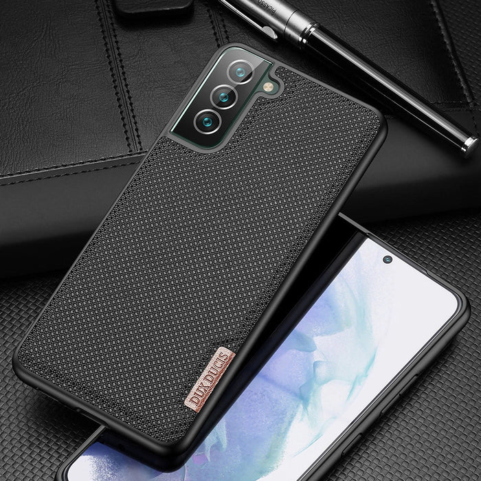 Dux Ducis Fino case is made of nylon material for Samsung Galaxy S22 + (S22 Plus) green - Cell phone cases