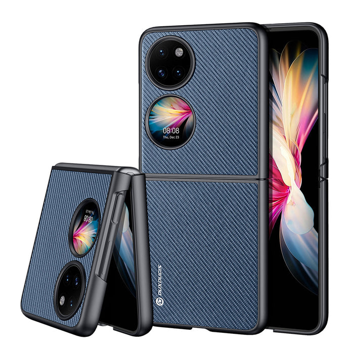 Dux Ducis Fino case is made of nylon material Huawei P50 Pocket blue - Cell phone cases and covers<<<HurtelXML
